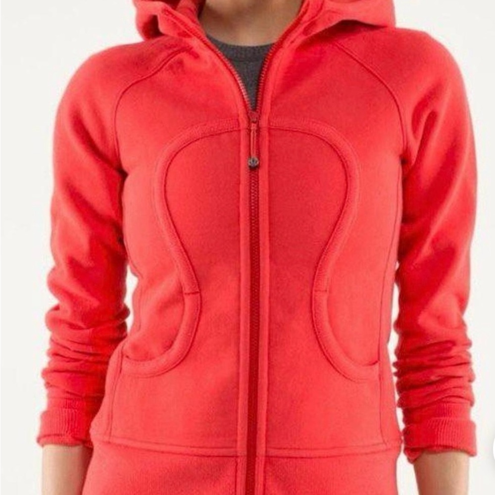 Women's Vintage Lululemon Red Scuba Jacket